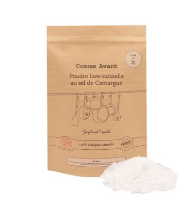 Poudre lave-vaisselle au sel de Camargue