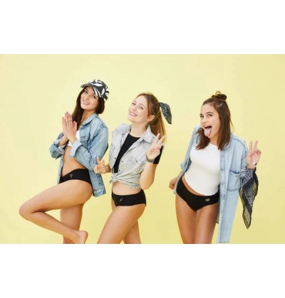 Shorty menstruelle pour ado "Tattoo"- Sisters Republic