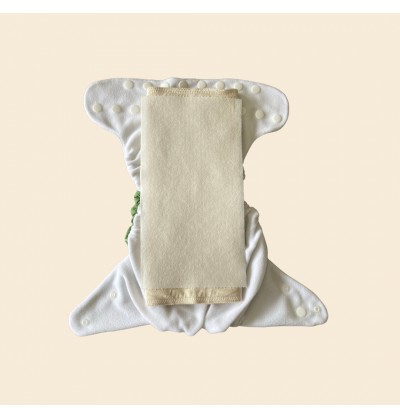 2 inserts en coton bio/recyclé - Langeline