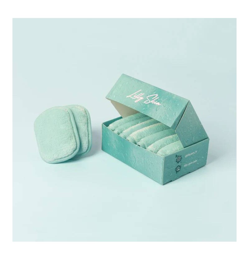 7 Pads (Abschminktücher) - Lilly Skin