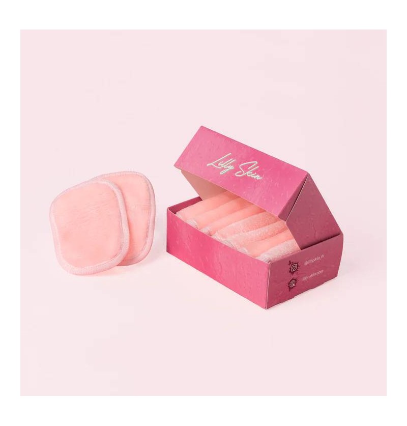 7 Pads (lingettes démaquillantes) - Lilly Skin 7 Pads (lingettes démaquillantes) - Lilly Skin