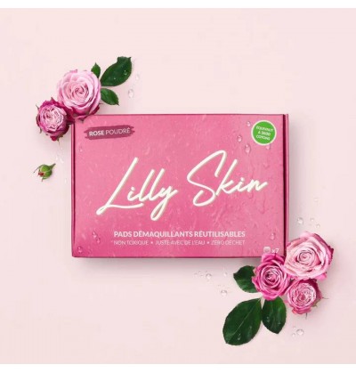 7 Pads (lingettes démaquillantes) - Lilly Skin