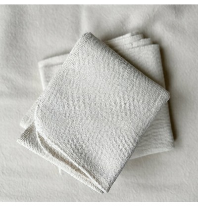 Duo de langes absorbants lavables en Coton Biologique - HAMAC