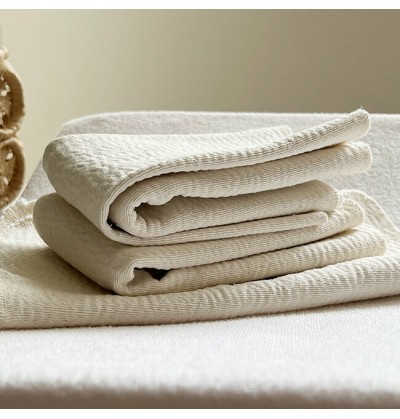 Duo de langes absorbants lavables en Coton Biologique - HAMAC