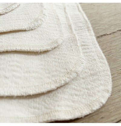 Duo de langes absorbants lavables en Coton Biologique - HAMAC