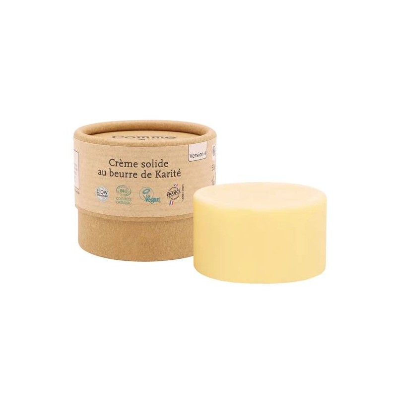 Crème solide bio 100% naturelle - Comme Avant