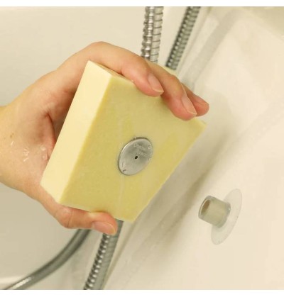 Porte-savon aimanté