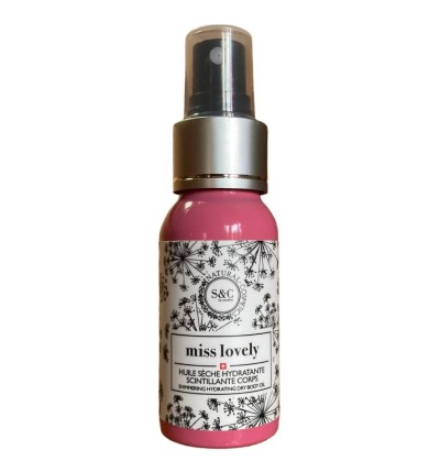 Huile corps sèche Scintillante Miss Lovely (Gamme Ado)