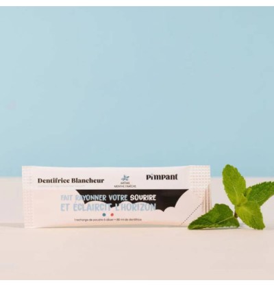 Dentifrice blancheur - recharge - PIMPANT