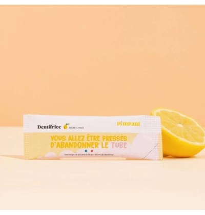 Dentifrice citron - recharge - PIMPANT