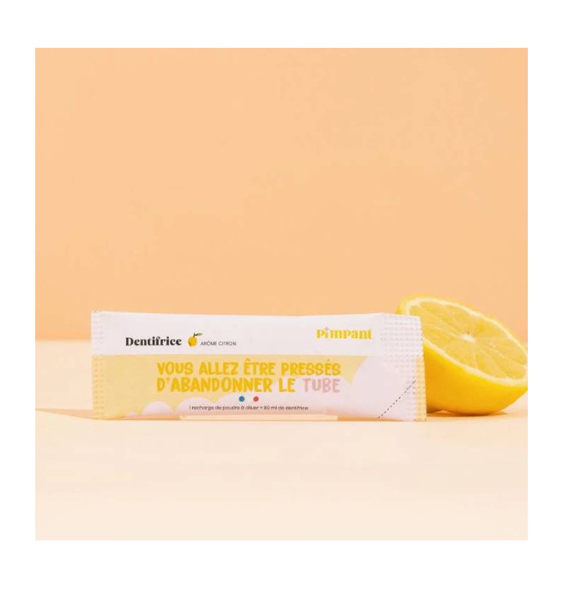 Dentifrice citron - recharge - PIMPANT