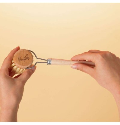 Brosse vaisselle à tête remplaçable