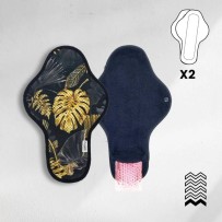 Serviettes lavables + pads soulageant chaud/froid