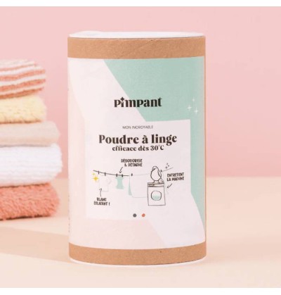 Poudre à linge blanchissante
