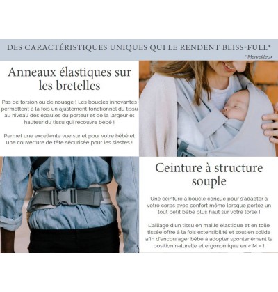 Porte-bébé Boba BLISS