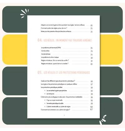 Livre "Mes Premières Règles : Le Grand Guide Décomplexé et Bienveillant"