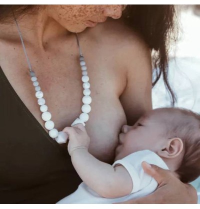Collier d'allaitement, portage et dentition - Mintywendy
