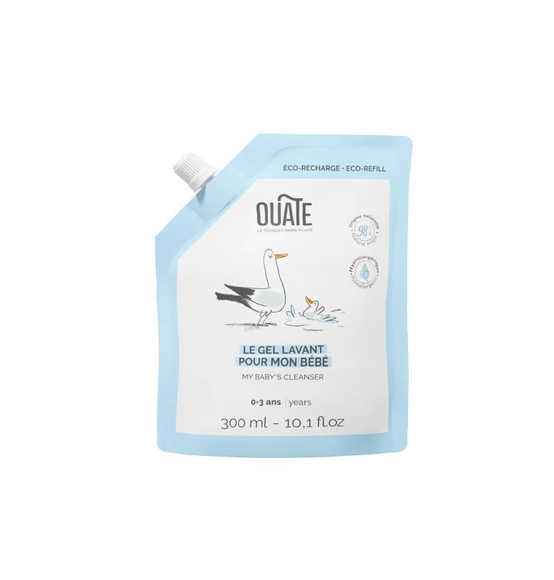 Gel lavant pour bébé - recharge - Ouate