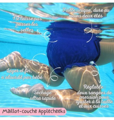 Applecheeks - couche piscine