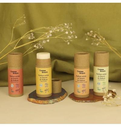 Süßes und fruchtiges festes Parfum - Comme Avant