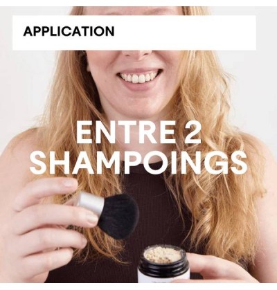Shampoing sec naturel - MakeMyMask