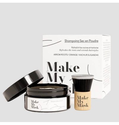 Shampoing sec naturel - MakeMyMask
