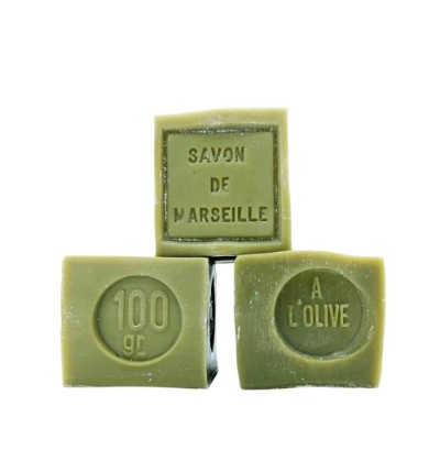 Savon de Marseille à Huile d'olive - Cube 300g
