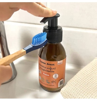 Dentifrice en pâte à l'argile blanche pour enfant - Comme Avant