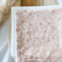 Mini serviette visage en éponge bambou - Les cotons de Romane