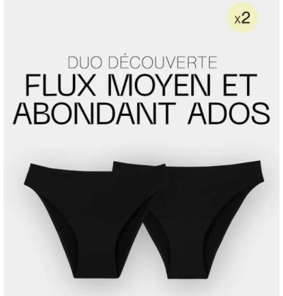 Entdeckungs-Duo-Pack - Mittlerer und starker Fluss - Smoon Lingerie