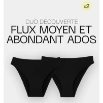 Pack découverte pour Ado - Flux moyen et abondant