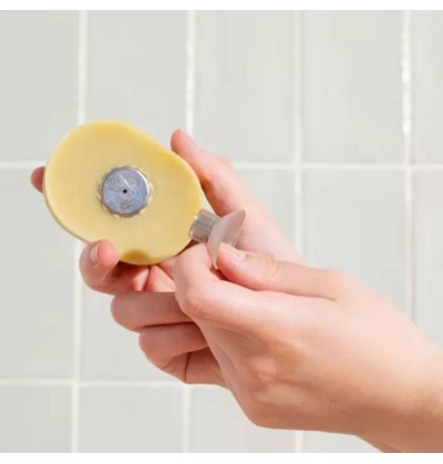 Porte-savon ventouse aimanté