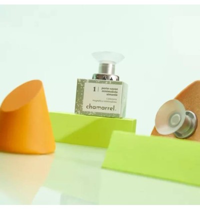 Porte-savon ventouse aimanté