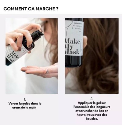Gelée Coiffante Aloe Vera & Lin - MakeMyMask