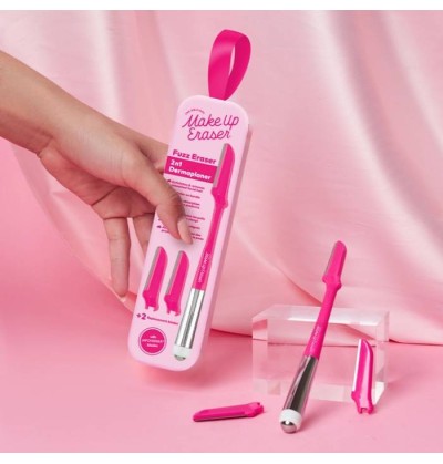 Gomme FUZZ : Dermaplaner 2n1 - Makeup Eraser