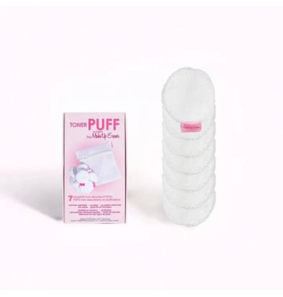Lot de 7 disques de coton lavables - Makeup eraser