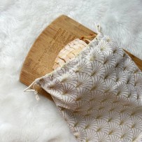 Sac à pain/baguette réutilisable (Lin) - Les Cotons de Romane