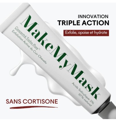Concentré Anti-PSO cuir chevelu Tricho-Pure - MakeMyMask