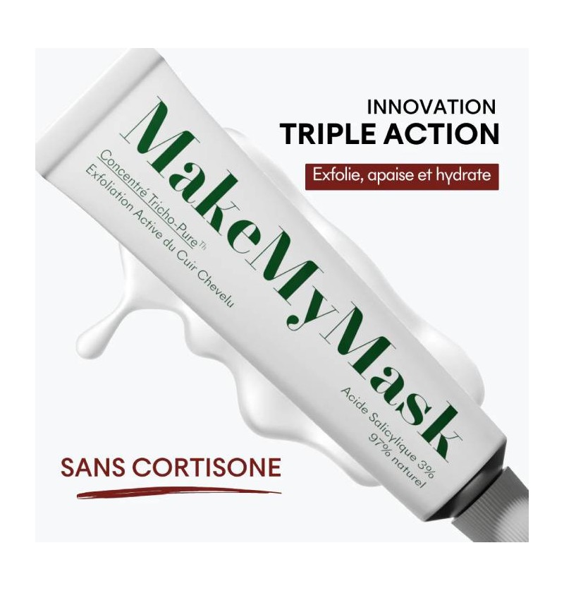 Concentré contre psoriasis et plaques - MakeMyMask