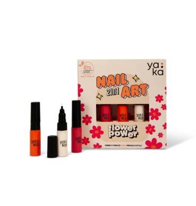 Coffret vernis à ongles 2en1 - YAKA