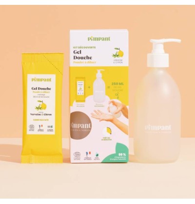 Gel douche rechargeable - Pimpant Gel douche rechargeable - Pimpant