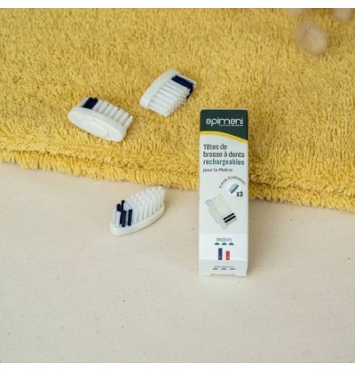 Têtes rechargeables pour brosse à dents -  Apimani
