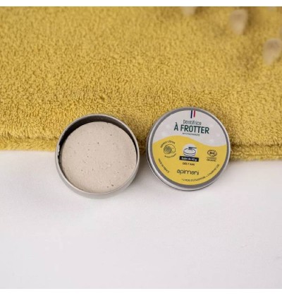 Dentifrice solide au citron - Apimani