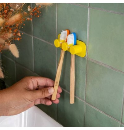 Porte-brosses à dents mural – Apimani