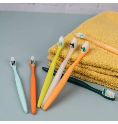 Brosse à dents en bioplastique rechargeable - Apimani