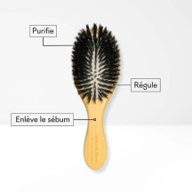 Detox-Bürste für fettiges Haar - MakeMyMask
