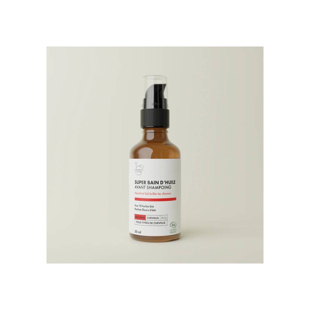 Super Bain d'huile avant shampoing - Clémence & Vivien