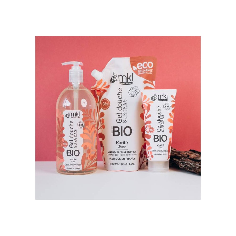 Gel douche surgras certifié BIO - MKL Green Nature Gel douche surgras certifié BIO - MKL Green Nature