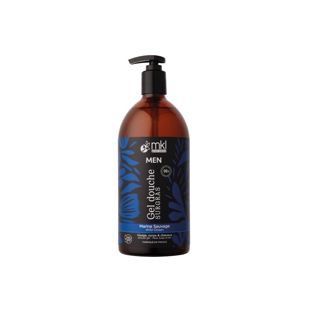 Gel douche surgras pour homme - MKL Green Nature