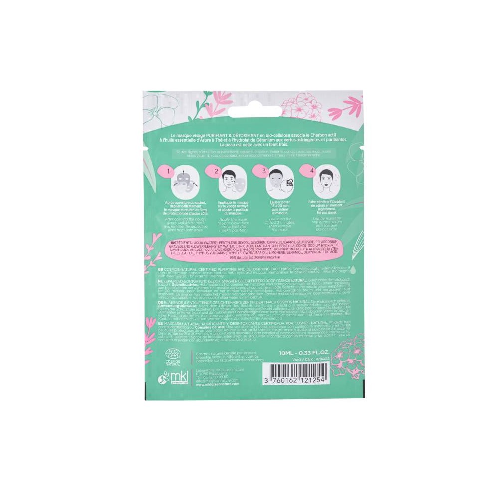 Gesichtsmaske – reinigend & entgiftend